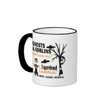 Halloween 1 Leukaemia Survivor Coffee Mug