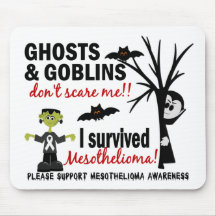 Halloween 1 Mesothelioma Survivor Mouse Mat