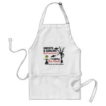 Halloween 1 Skin Cancer Warrior Apron
