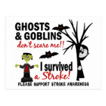 Halloween 1 Stroke Survivor Post Card
