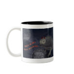 Halloween African Grey Mut mugs