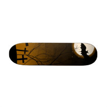 Halloween Background Custom Skateboard