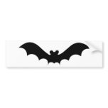 Halloween Bat bumper stickers