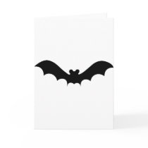 Halloween Bat Card