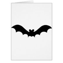 Halloween Bat Card