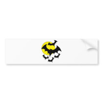 Halloween Bat Collection Bumper Sticker