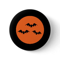 Halloween Bats Pinback Buttons