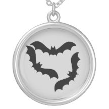 Halloween Bats Custom Necklace