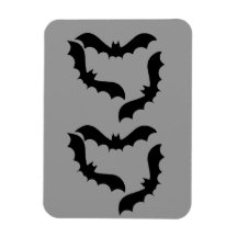 Halloween Bats Rectangular Magnet