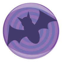 Halloween Bats Stickers