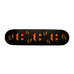 Halloween Batty Pumpkin Face skateboards