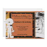 Halloween Birthday invitations