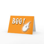 Halloween Birthday Party Invitation Boo! Kids cards