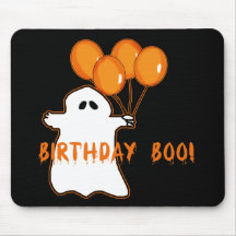 Halloween Birthday T-shirts and Gifts Mouse Pads