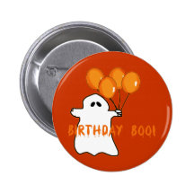 Halloween Birthday T-shirts and Gifts Pins