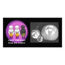 Halloween Black sheep Custom Photo Card