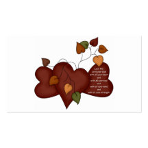 Halloween Blessings for Trick or Treaters - Luke Business Card Templates