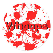 Halloween Blood Splatter