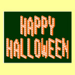 Halloween Blox Text postcards
