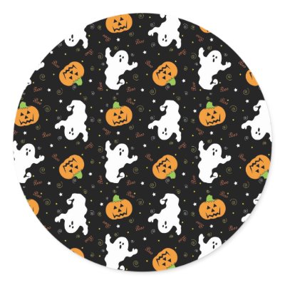 Halloween Boo Sticker