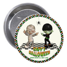 Halloween Boogie Woogie Button
