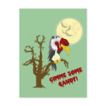 Halloween Buzzard Recipe Card