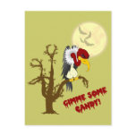 Halloween Buzzard Recipe Card Post Cards