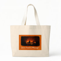 Halloween Candles 1 Tote Bag