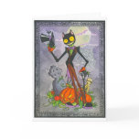"Halloween Cat" Blank Card