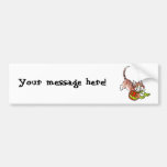 Halloween Cat Bumper Sticker
