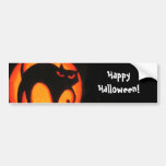 Halloween Cat Bumper Stickers