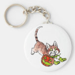 Halloween Cat Keychain