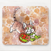 Halloween Cat Mousepad