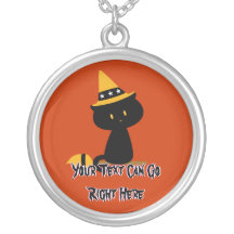 Halloween Cat Necklace