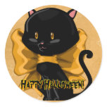 Halloween Cat Stickers
