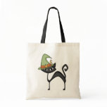 Halloween Cat T-shirts and Gifts Canvas Bags