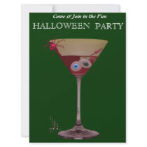 halloween cocktail party invitation