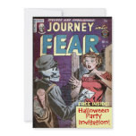 Halloween Comic Invitation