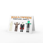 Halloween Costume Party cards