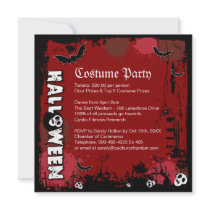 Halloween Costume Party Invitation
