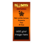 Halloween Costumes Rack Cards rack cards