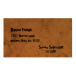 Halloween Creepers Business Card Template