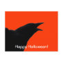 Halloween Crow 2 Postcard