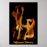 Halloween Dancers Poster posters