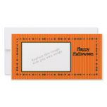 Halloween Design with Stars Picture Card