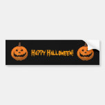 Halloween: Evil Jack-O-Lantern: Bumper Sticker