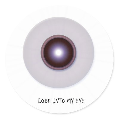 Halloween Eyeball Sticker