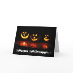 halloween face cards