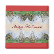 Halloween Fantasmagorical Cicada Items Fridge Magnets