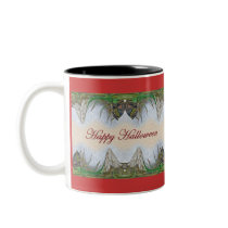 Halloween Fantasmagorical Cicada Items Mugs